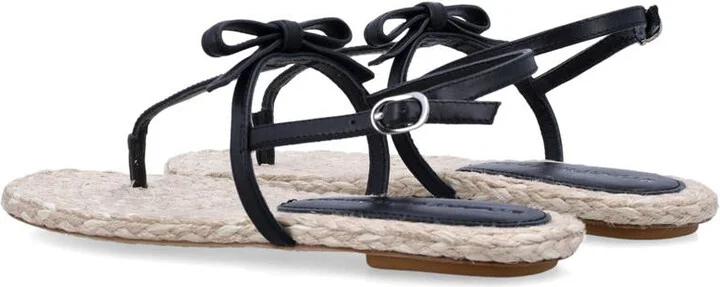 Stuart Weitzman Felicity Espadrillas Thong Sandals - Image 4