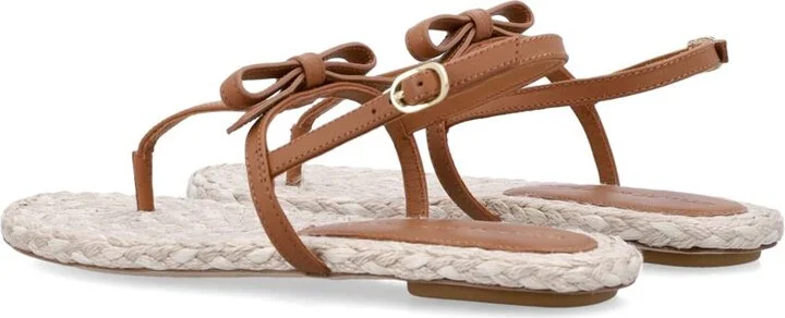 Stuart Weitzman Felicity Espadrillas Thong Sandals - Image 4