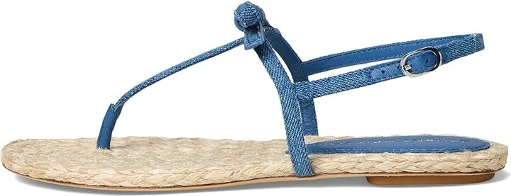 Stuart Weitzman Felicity Espadrille Sandal Women's Wedge Shoes Washed/Natural : 5 M, Leather - Image 6