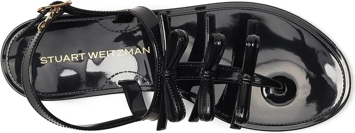 Stuart Weitzman FELICITY JELLY Women's Sandals Black : 10 M, Rubber/Synthetic - Image 2