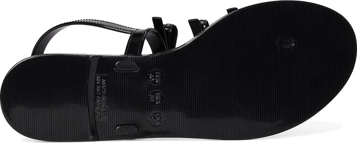 Stuart Weitzman FELICITY JELLY Women's Sandals Black : 10 M, Rubber/Synthetic - Image 3