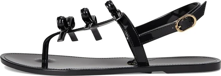 Stuart Weitzman FELICITY JELLY Women's Sandals Black : 10 M, Rubber/Synthetic - Image 6