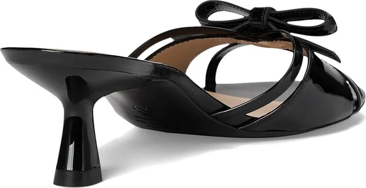 Stuart Weitzman Felicity Slide 50 Women's Sandals Black : 10.5 M, Leather - Image 4