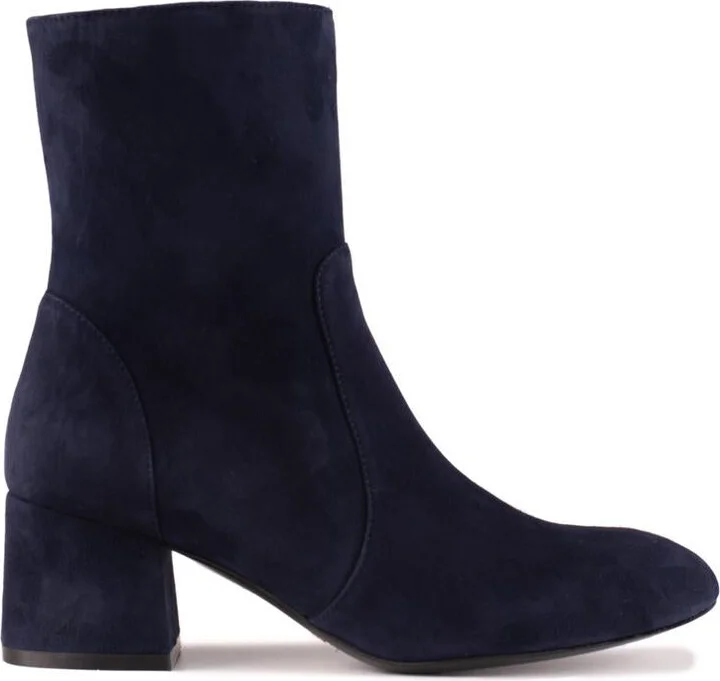 Stuart Weitzman Flareblock 60 Zipper Bootie