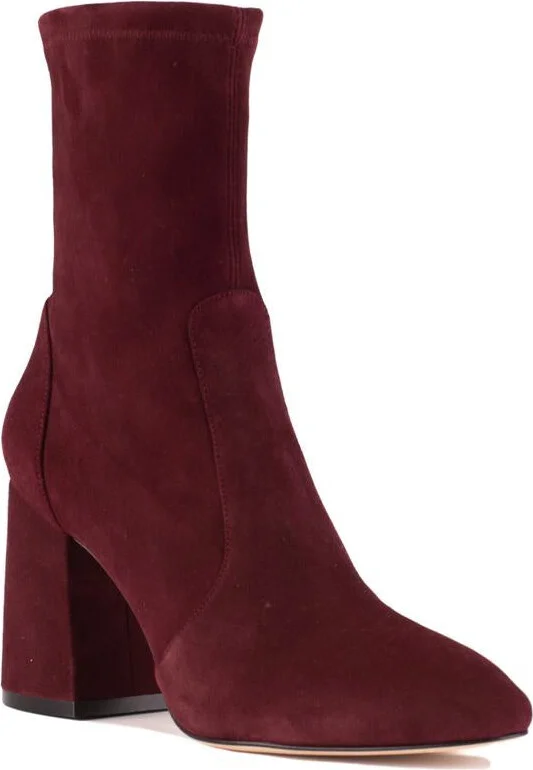 Stuart Weitzman Flareblock 85 Stretch Bootie - Image 3