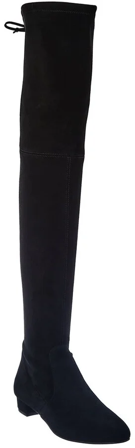 Stuart Weitzman Genna 25 Suede Over-The-Knee Boot