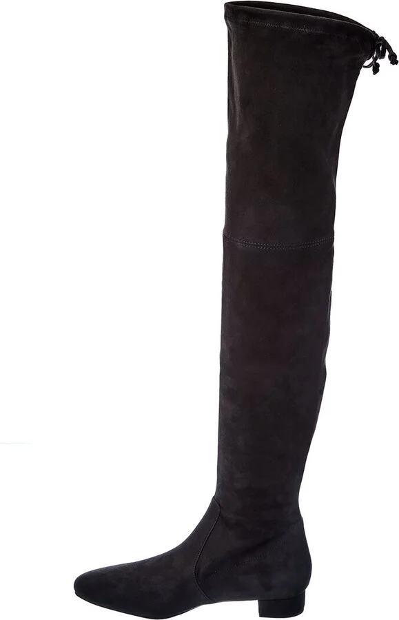 Stuart Weitzman Genna City Suede Over-The-Knee Boot - Image 2