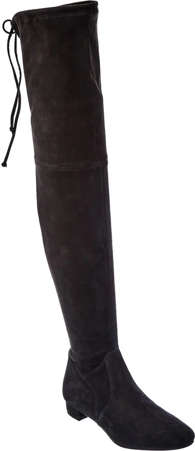 Stuart Weitzman Genna City Suede Over-The-Knee Boot