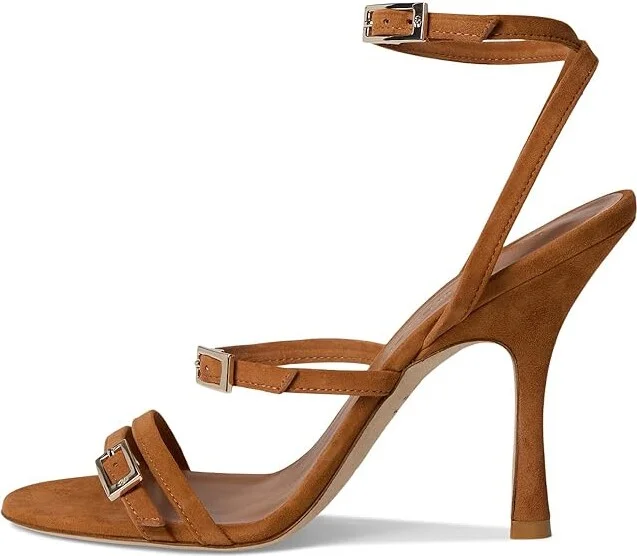 Stuart Weitzman Georgie 100 High Women's Heels Hazel : 10 M, Leather - Image 6