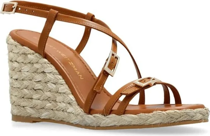 Stuart Weitzman Georgie Espadrilles Widge Shoes - Image 5