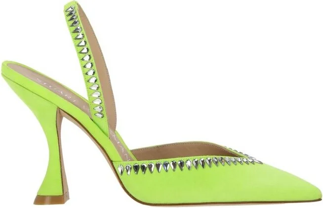 Stuart Weitzman GMCT Pointed Toe Slingback Pumps