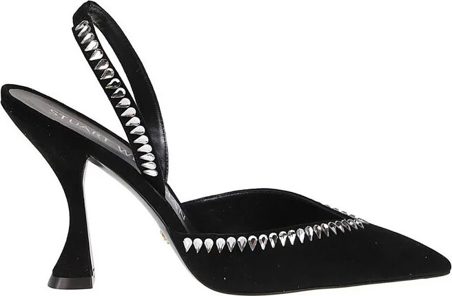 Stuart Weitzman GMCT Pointed Toe Slingback Pumps