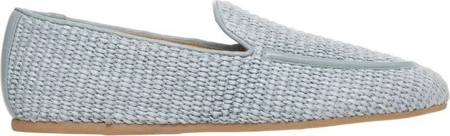 Stuart Weitzman Interwovened Round Toe Loafers