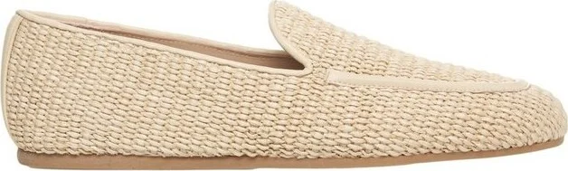 Stuart Weitzman Interwovened Round Toe Loafers