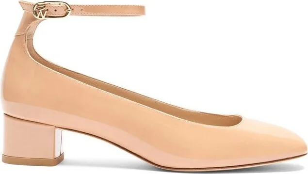 Stuart Weitzman Jane Ankle Strap Pumps