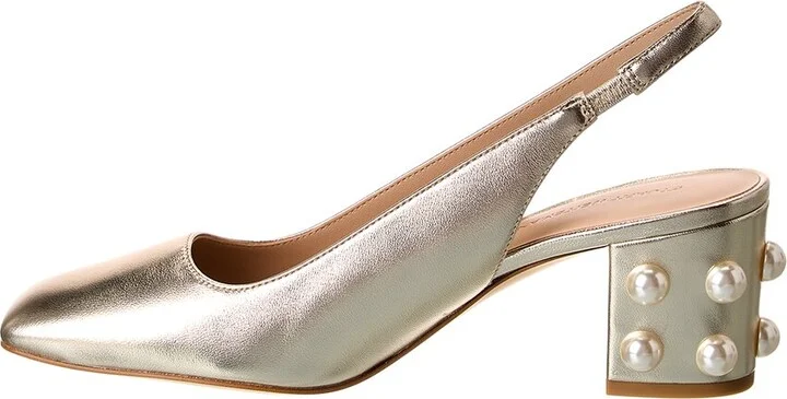 Stuart Weitzman Jte 60 Leather Slingback Pump - Image 2