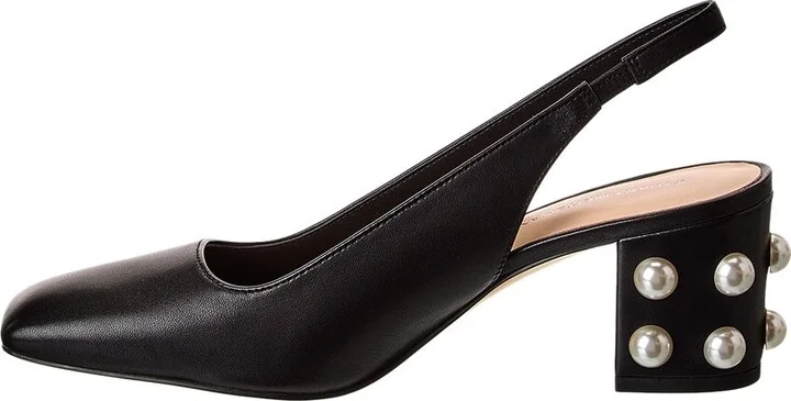 Stuart Weitzman Jte 60 Leather Slingback Pump - Image 2