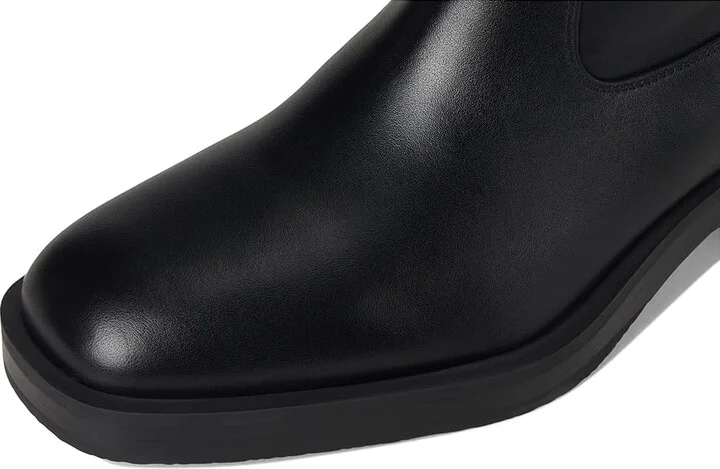 Stuart Weitzman Kaia Bootie Women's Flat Shoes Black : 5 M, Leather/Rubber - Image 2