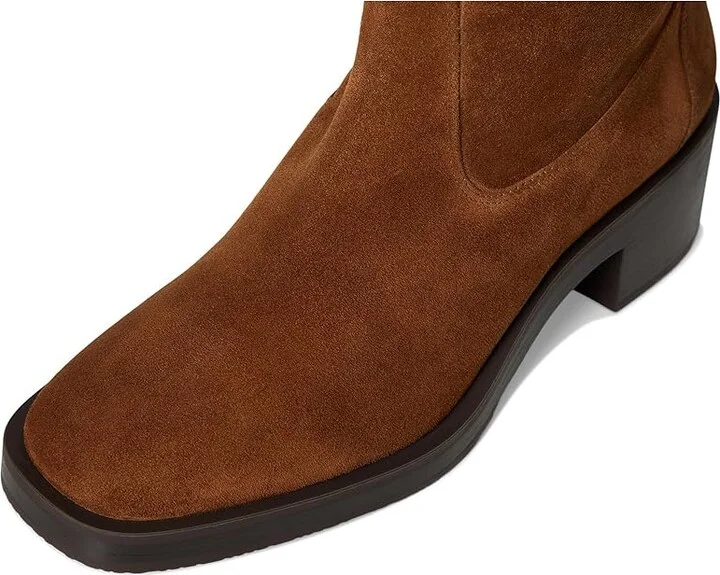 Stuart Weitzman Kaia Knee-High Boot Women's Flat Shoes Coffee : 9.5 M, Leather/Rubber - Image 2