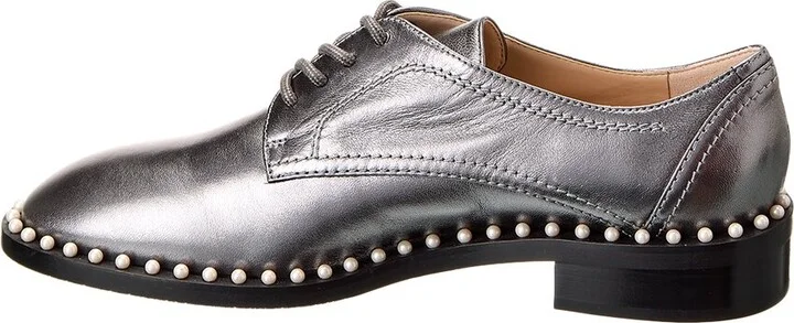 Stuart Weitzman Kiran Pearl Leather Oxford - Image 2