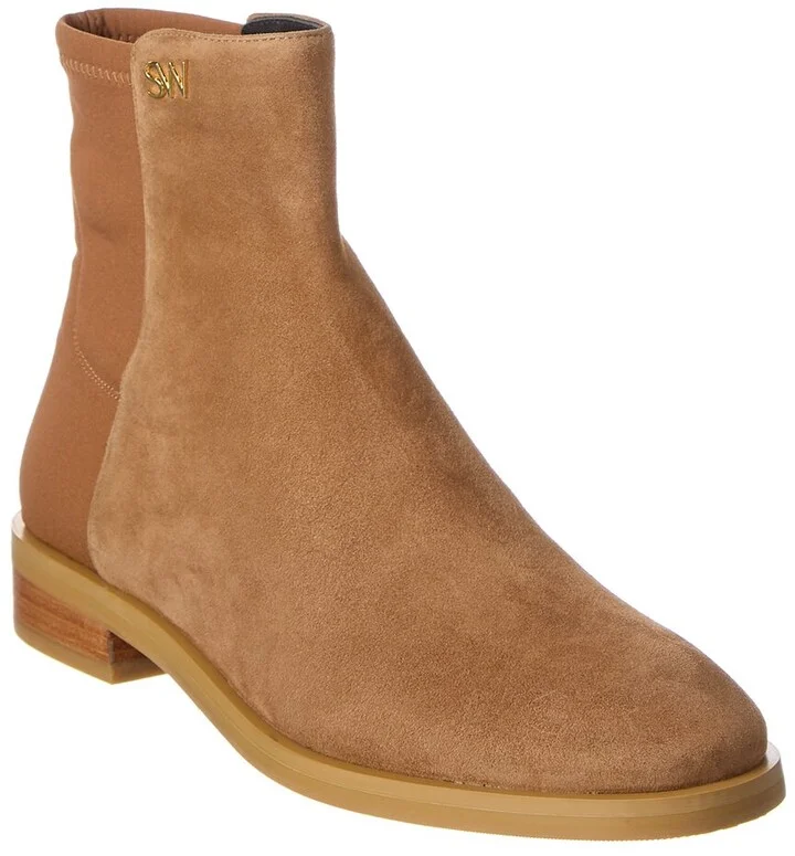 Stuart Weitzman Kye City Suede Bootie