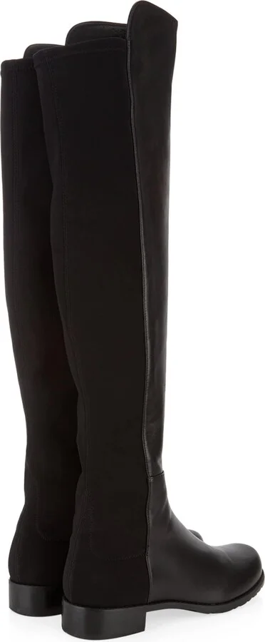 Stuart Weitzman Leather 5050 Over-The-Knee Boots - Image 2