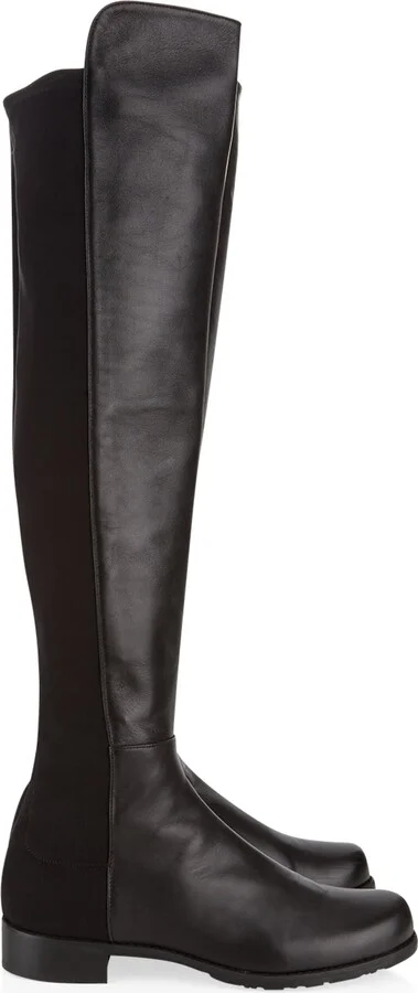 Stuart Weitzman Leather 5050 Over-The-Knee Boots - Image 3