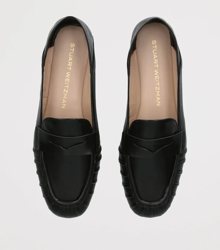 Stuart Weitzman Leather Brooks Loafers - Image 4