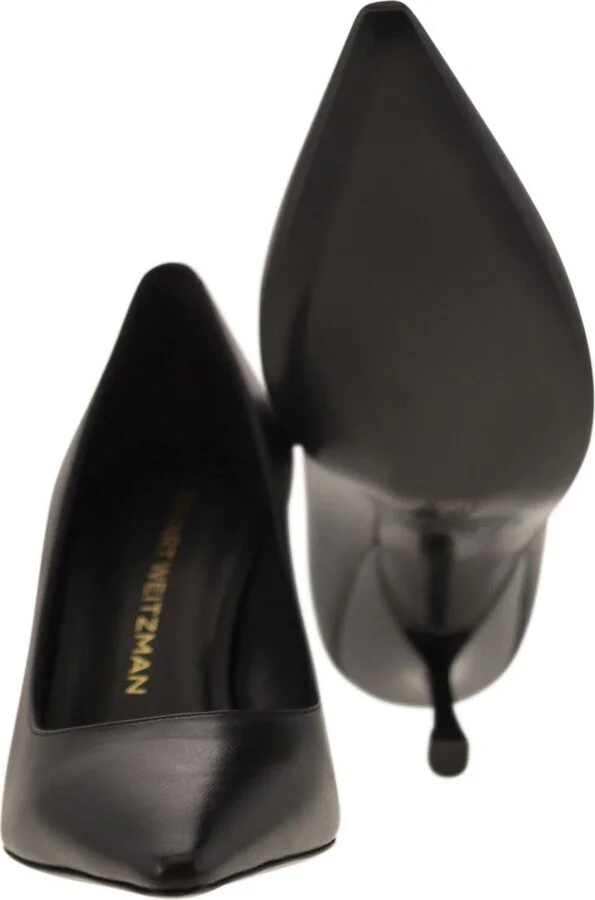 Stuart Weitzman Leather Décolleté - Image 5
