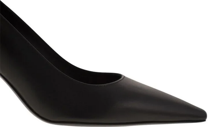Stuart Weitzman Leather Décolleté - Image 6