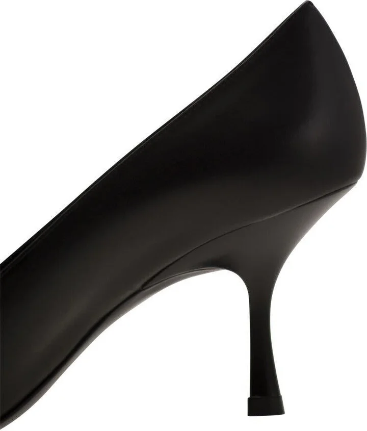 Stuart Weitzman Leather Décolleté - Image 7