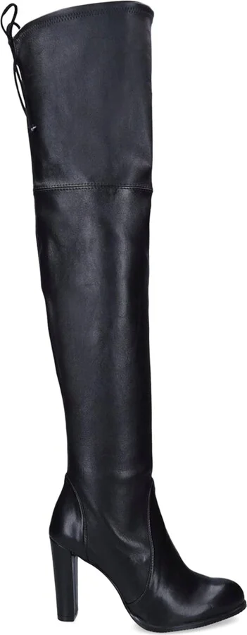 Stuart Weitzman Leather Highland Boots 95 - Image 5