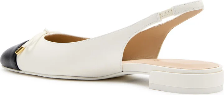 Stuart Weitzman Leather Slingback Flats - Image 2