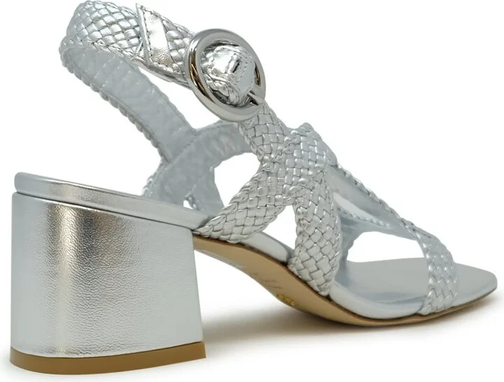 Stuart Weitzman Leather Wvette 60 Slingback Sandals - Image 3