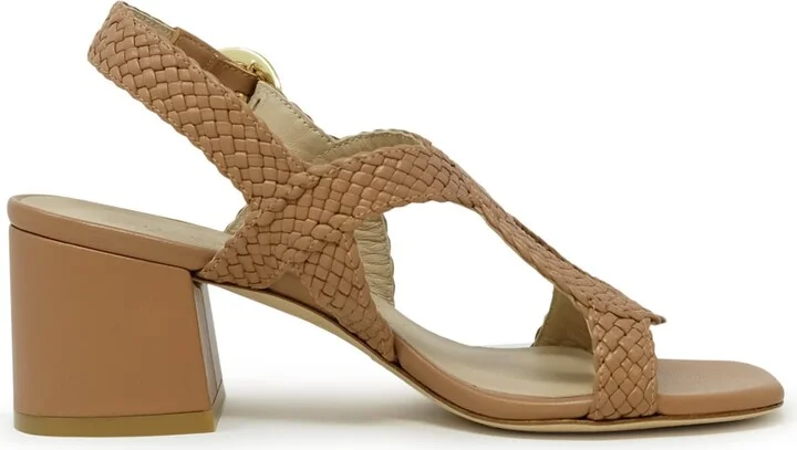 Stuart Weitzman Leather Wvette 60 Slingback Sandals