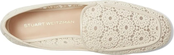 Stuart Weitzman Lee Loafer Women's Shoes Linen : 5 M, Cotton - Image 2