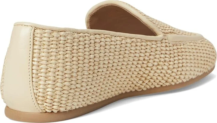 Stuart Weitzman Lee Loafer Women's Shoes Natural/Vanilla : 5 M, Cotton - Image 4