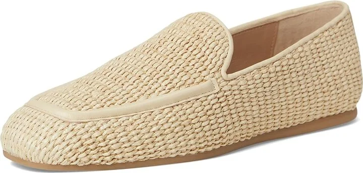 Stuart Weitzman Lee Loafer Women's Shoes Natural/Vanilla : 5 M, Cotton - Image 5