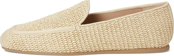 Stuart Weitzman Lee Loafer Women's Shoes Natural/Vanilla : 5 M, Cotton - Image 6