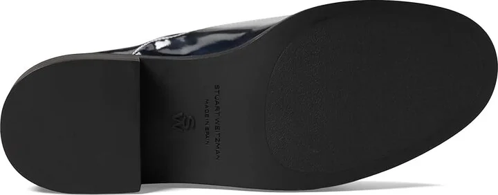 Stuart Weitzman Leighton Monk Strap Women's Flat Shoes Silver : 11 M, Leather - Image 3