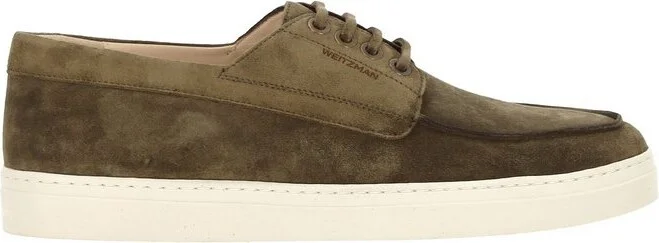 Stuart Weitzman Logo Debossed Lace Up Shoes