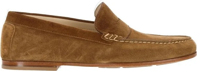 Stuart Weitzman Logo Debossed Loafers
