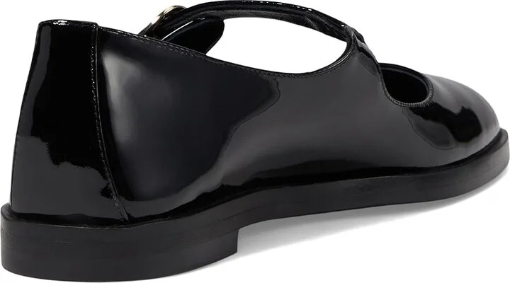 Stuart Weitzman Loralei Mary Jane Women's Flat Shoes Black : 5.5 M, Leather/Rubber - Image 4