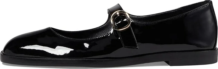 Stuart Weitzman Loralei Mary Jane Women's Flat Shoes Black : 5.5 M, Leather/Rubber - Image 5