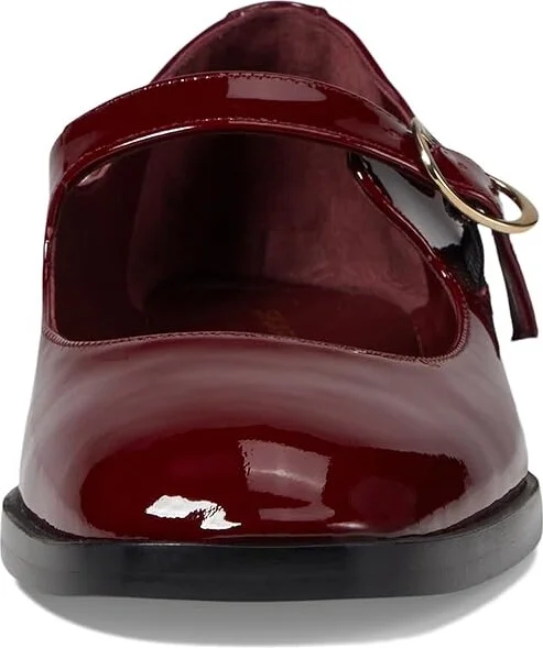 Stuart Weitzman Loralei Mary Jane Women's Flat Shoes Rosewood : 8.5 M, Leather/Rubber - Image 2
