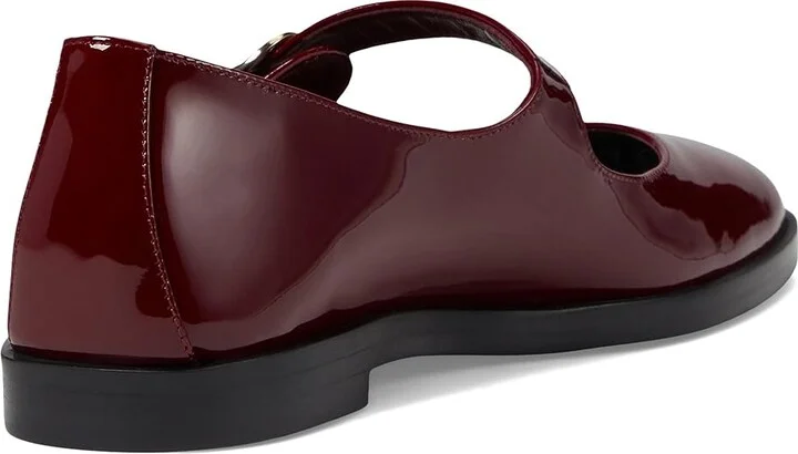 Stuart Weitzman Loralei Mary Jane Women's Flat Shoes Rosewood : 8.5 M, Leather/Rubber - Image 4