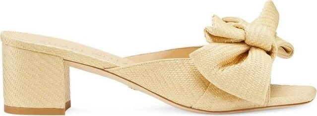 Stuart Weitzman Loveknot 50 Block Slides