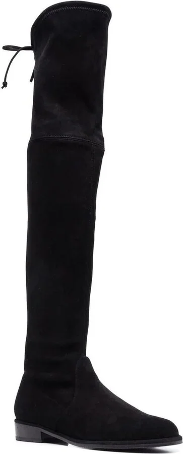 Stuart Weitzman Lowland Stretch Suede Over The Knee Boots - Image 2