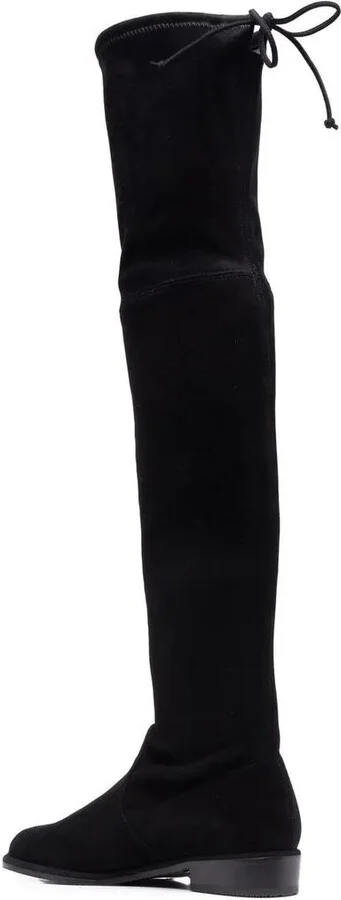 Stuart Weitzman Lowland Stretch Suede Over The Knee Boots - Image 3