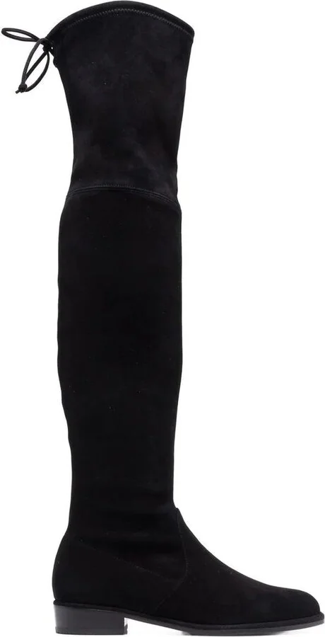 Stuart Weitzman Lowland Stretch Suede Over The Knee Boots